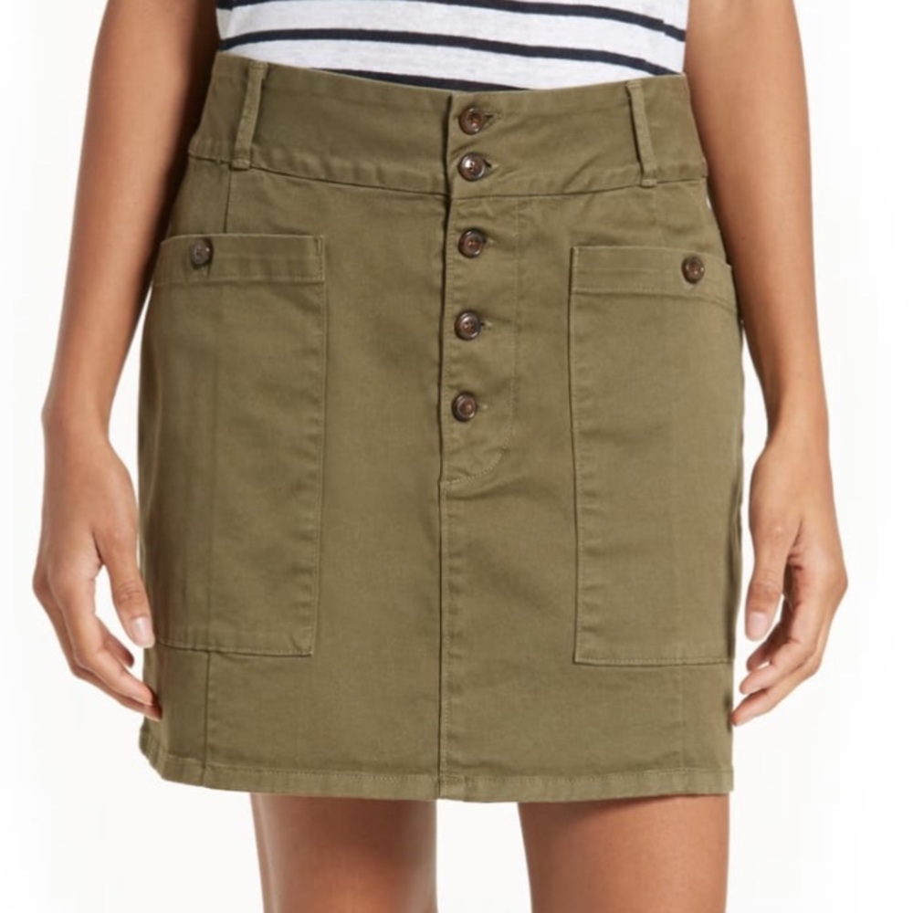 FRAME Le Chino Skirt